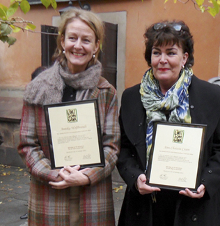 Ann-Christin Croon och Annika Wolfbrandt.